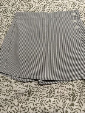 Counterparts Navy and White Striped Shirt